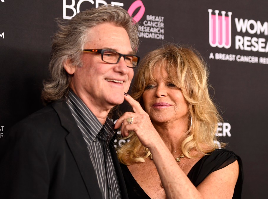 Kurt Russell and Goldie Hawn attend The Women's Cancer Research Fund's An Unforgettable Evening Benefit Gala at the Beverly Wilshire Four Seasons Hotel on February 28, 2019 