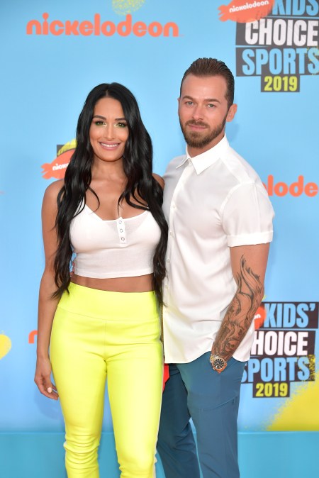 Nikki Bella and Artem Chigvintsev