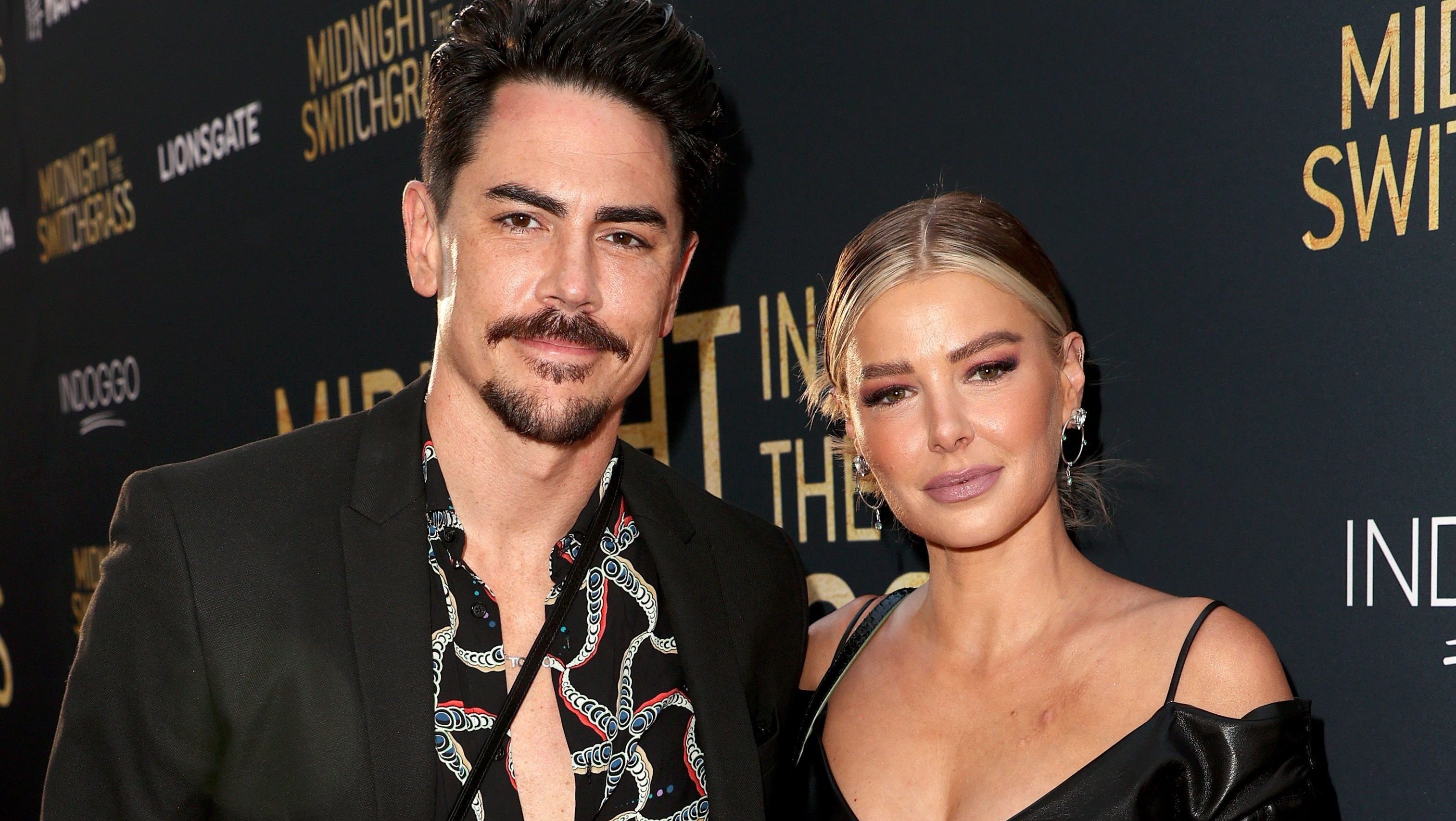 Tom Sandoval and Ariana Madix attend the “Midnight in the Switchgrass” screening in Los Angeles