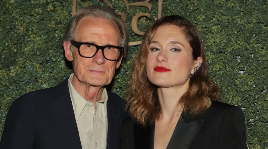 Bill Nighy and Mary Nighy.