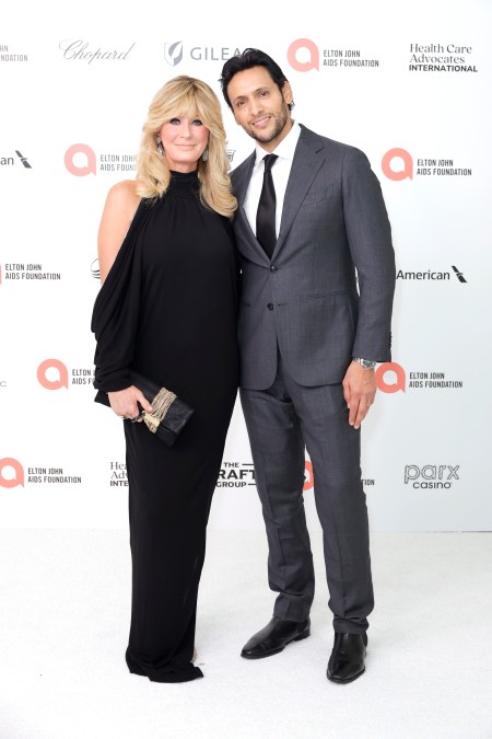 Sandra Lee and Ben Youcef attend the Elton John AIDS Foundation's 32nd Annual Academy Awards Viewing Party