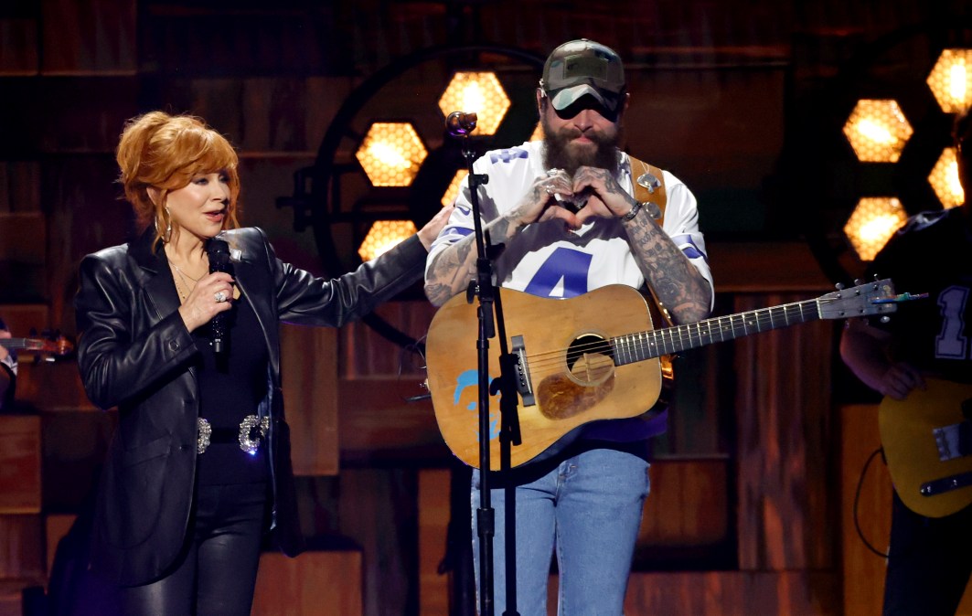 Reba McEntire and Post Malone