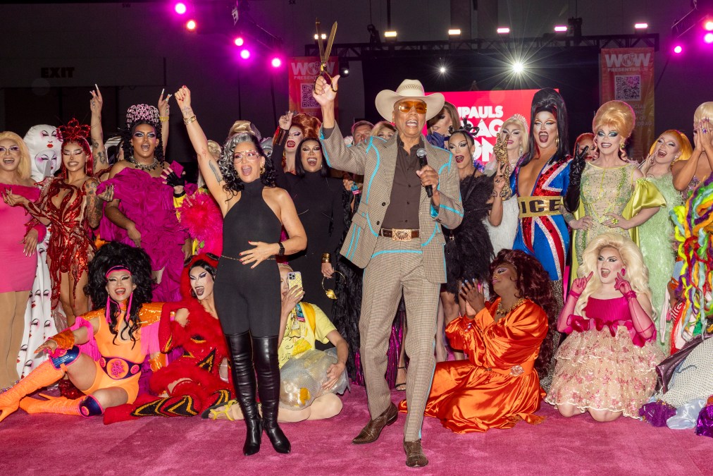 Michelle Visage, RuPaul and queens from RuPaul's Drag Race attend RuPaul's DragCon Los Angeles 2024.