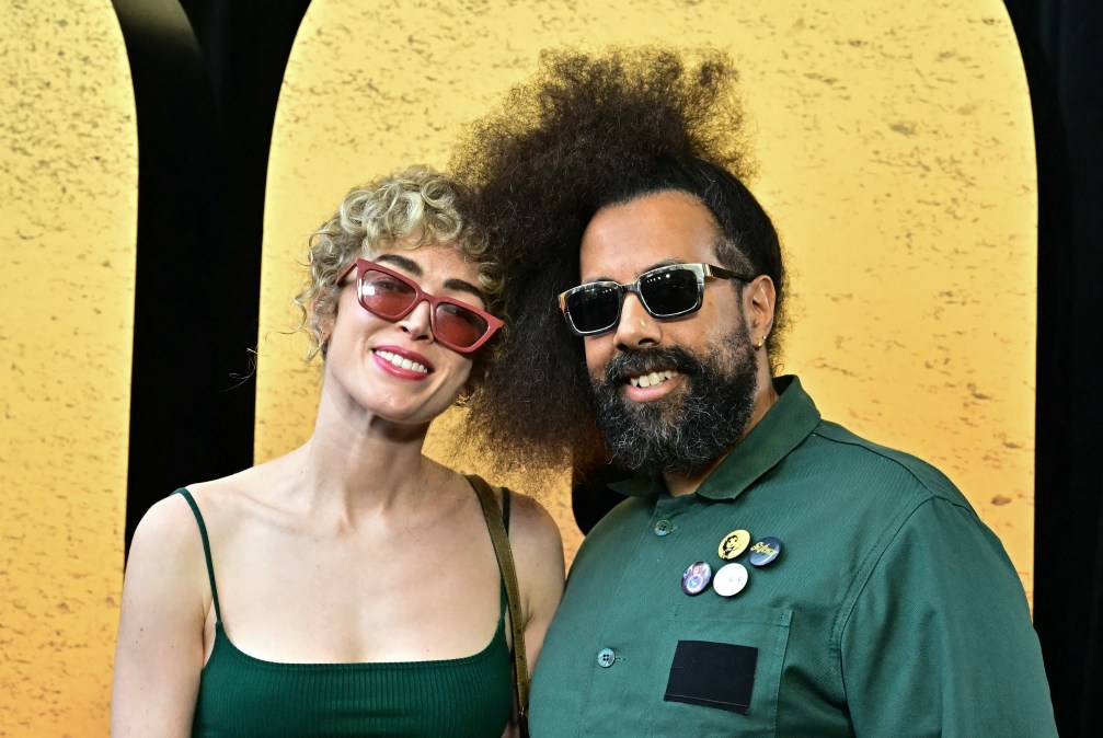 Kathrine McCollough and Reggie Watts