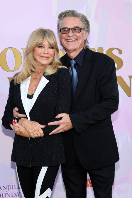 Goldie Hawn and Kurt Russell attend the 20th anniversary celebration of the Goldie Hawn Foundation and MindUP Gala
