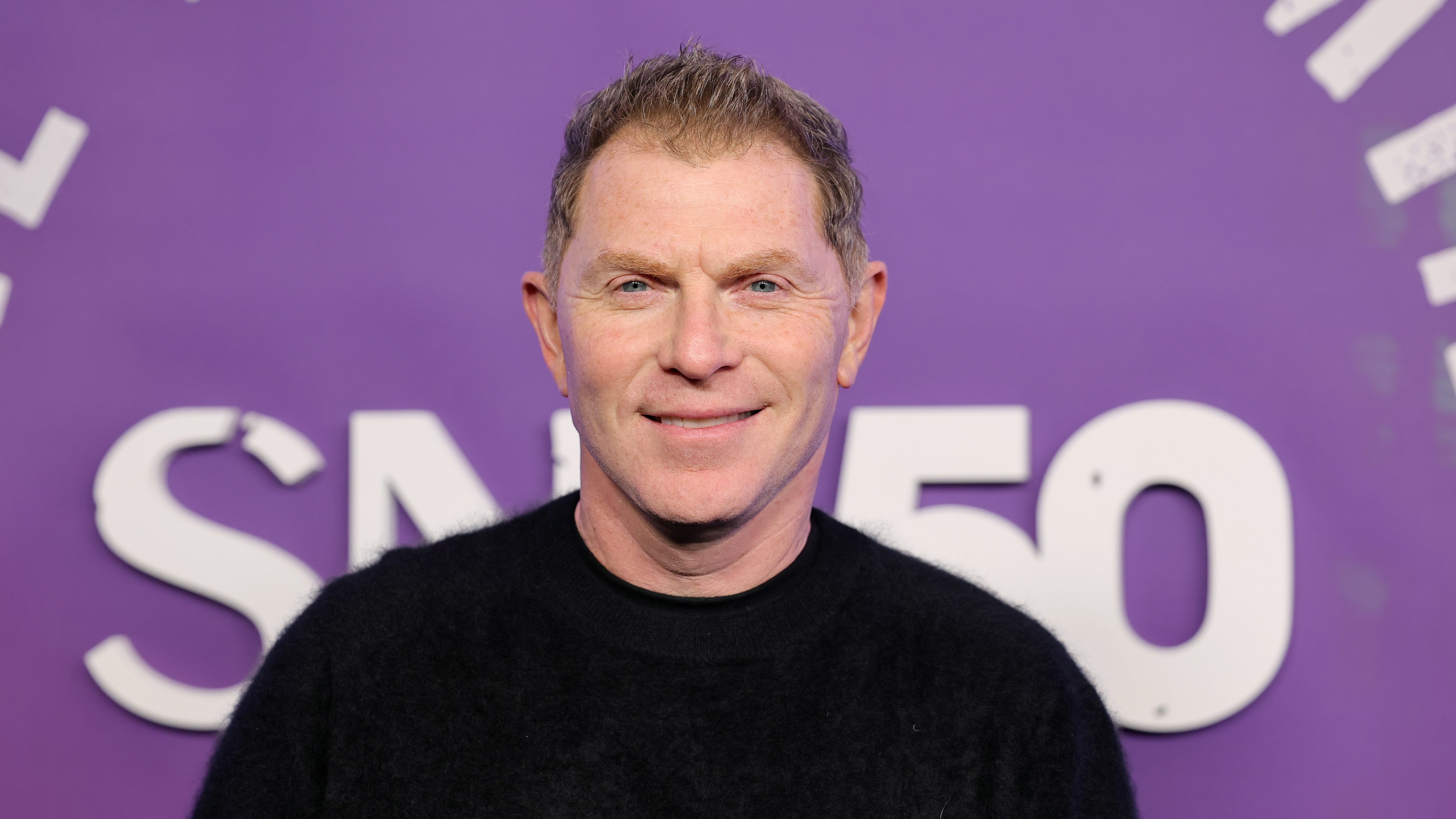Bobby Flay attends SNL50: The Homecoming Concert.