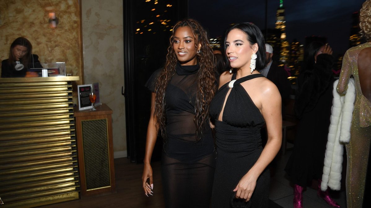 Ciara Miller and Danielle Olivera attend Us Weekly Reality Star Style Awards Party New York