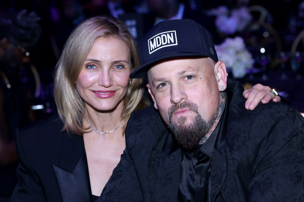 Cameron Diaz and Benji Madden