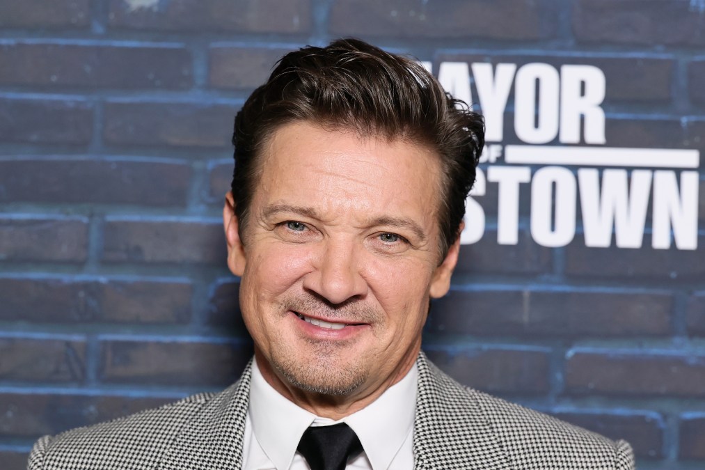 Jeremy Renner attends Paramount+'s "Mayor Of Kingstown" Season 4 New York Premiere
