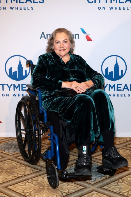 Kathleen Turner attends Citymeals On Wheels 38th Annual Power Lunch at The Plaza Hotel on November 19, 2025