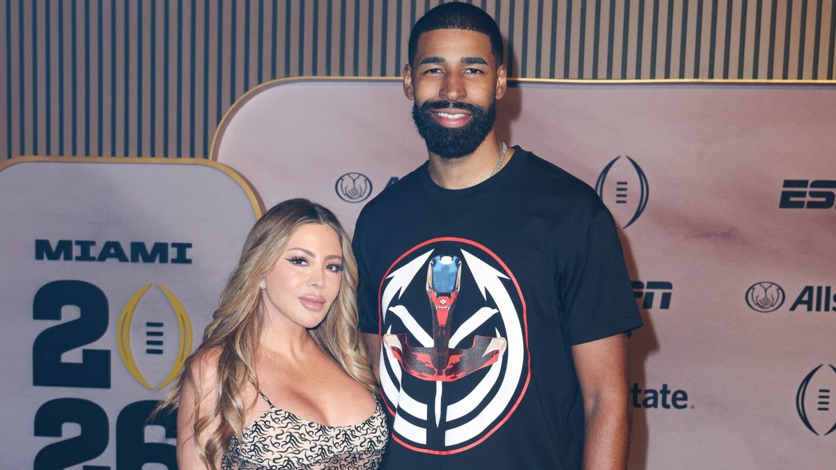 Larsa Pippen and Jeff Coby attend ESPN College Football Playoff party in Miami