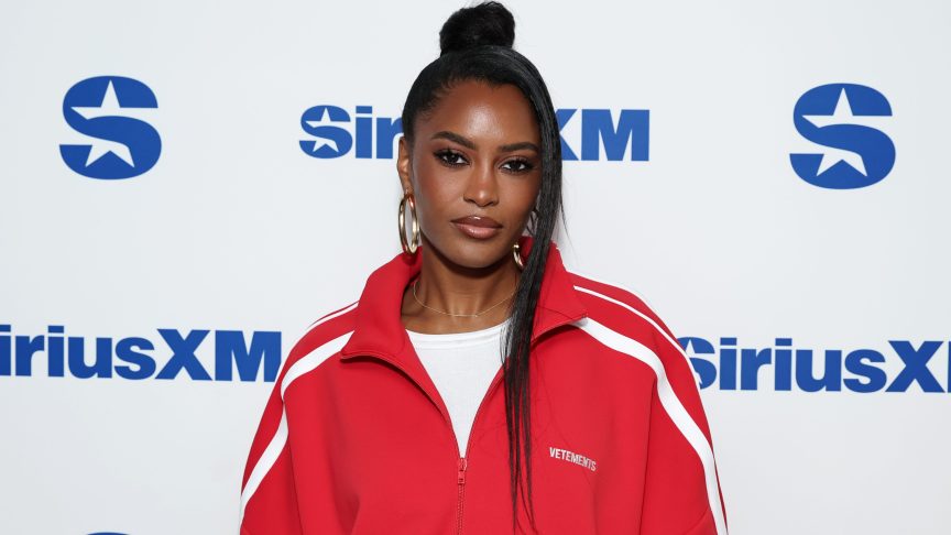 Ciara Miller poses at SiriusXM Studios in New York City in January 2026