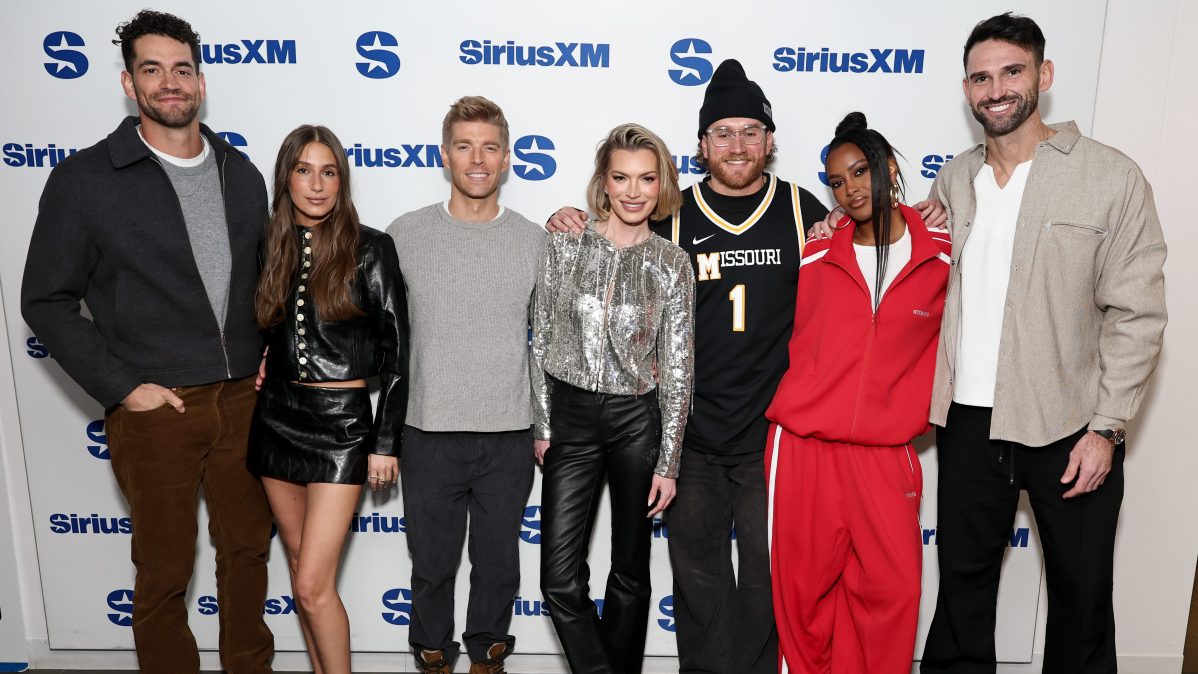 “Summer House” cast including Amanda Batula, West Wilson, and Ciara Miller at SiriusXM Studios