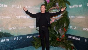 Jeff Probst attends the Survivor Season 50 premiere in New York City in 2026