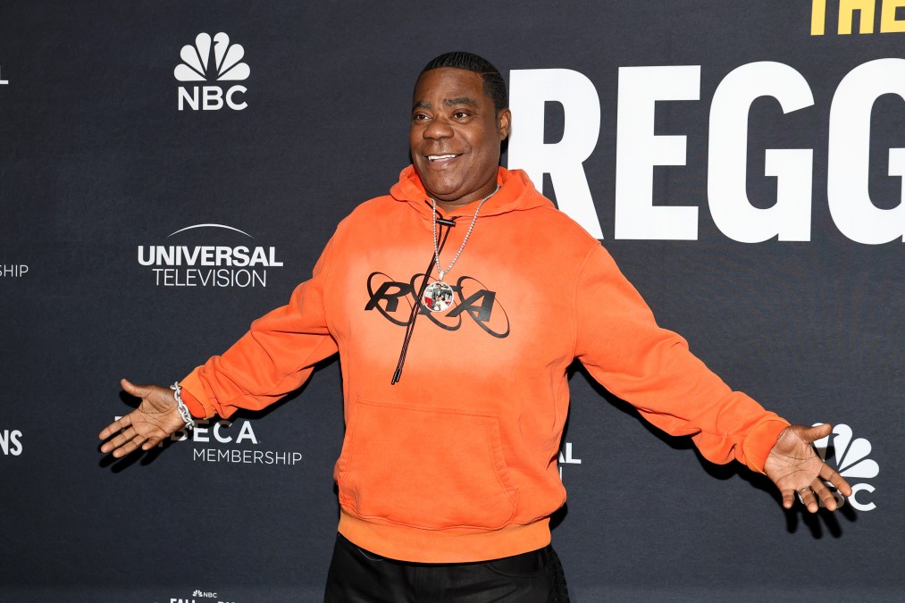 Tracy Morgan attends "The Fall & Rise of Reggie Dinkins" New York Screening.