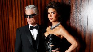 Harry Hamlin and Lisa Rinna