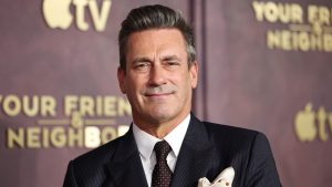 Jon Hamm attends the “Your Friends & Neighbors” Season 2 premiere in New York City