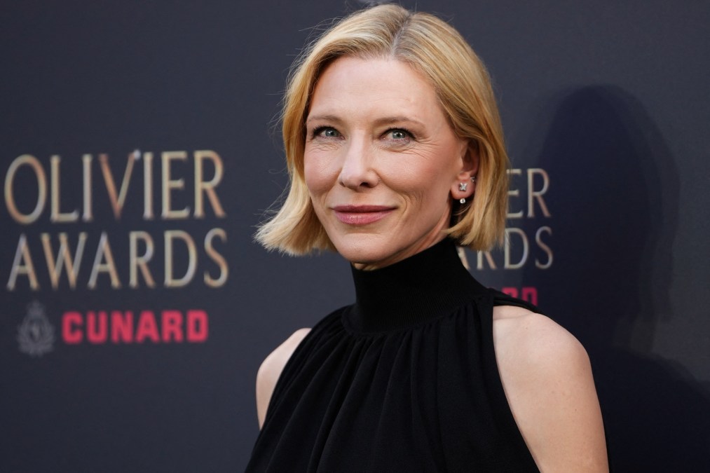 Cate Blanchett at The Olivier Awards.