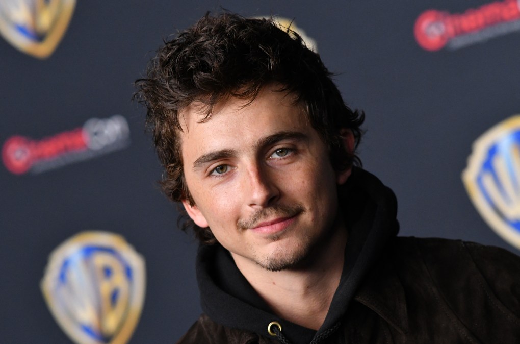 Timothee Chalamet promotes the upcoming film "Dune: Part Three."