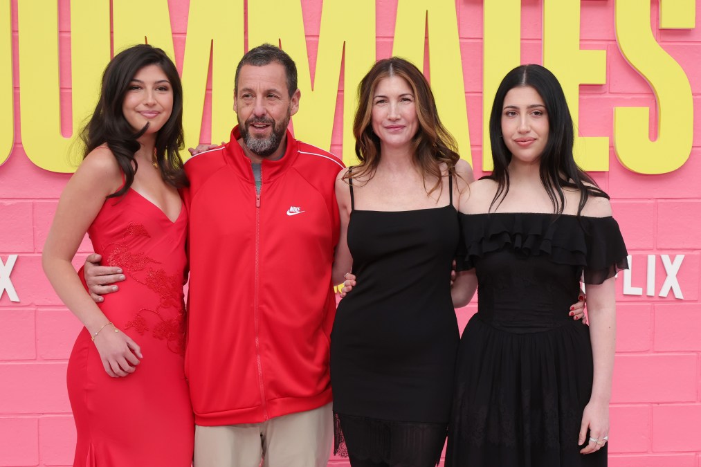 Sunny Sandler, Adam Sandler, Jackie Sandler and Sadie Sandler