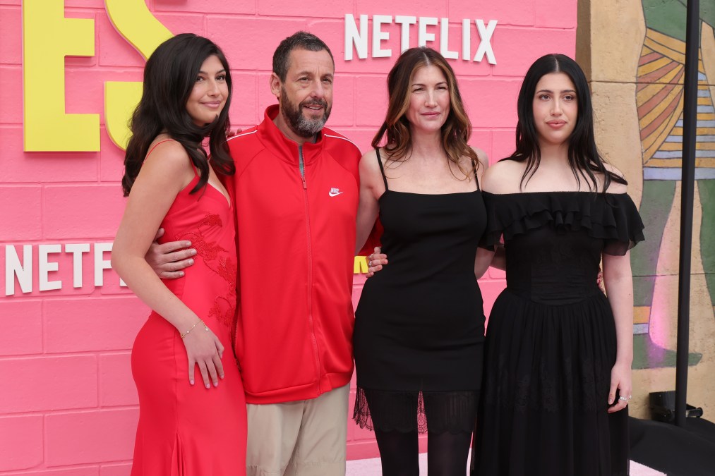 Sunny Sandler, Adam Sandler, Jackie Sandler and Sadie Sandler
