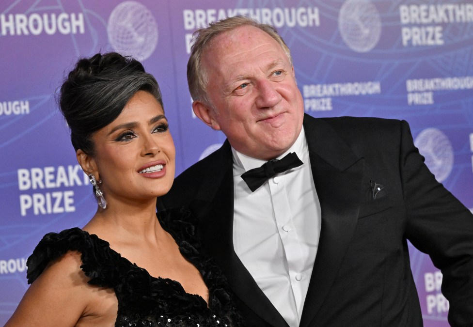 François-Henri Pinault and Salma Hayek