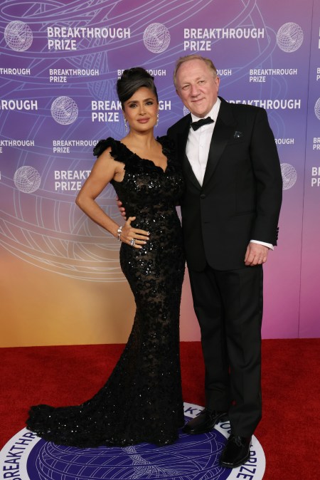 François-Henri Pinault and Salma Hayek 