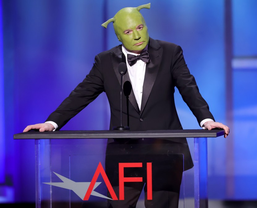 Mike Myers appears onstage at the 51st AFI Lifetime Achievement Award: A Tribute Celebrating Eddie Murphy