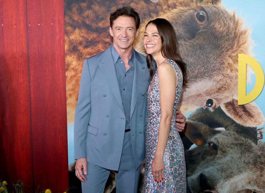 Hugh Jackman and Sutton Foster