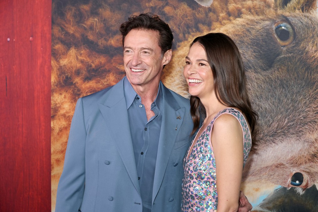 Hugh Jackman and Sutton Foster