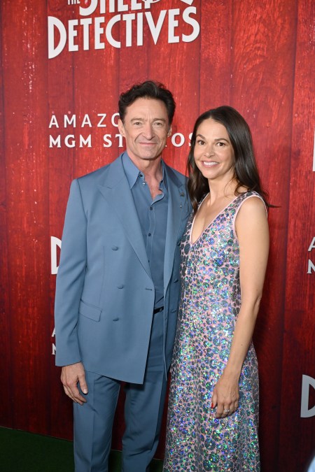 Hugh Jackman and Sutton Foster