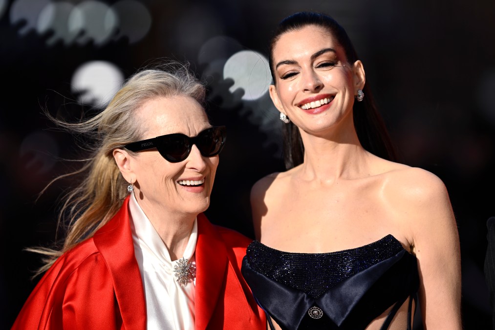 Meryl Streep and Anne Hathaway 