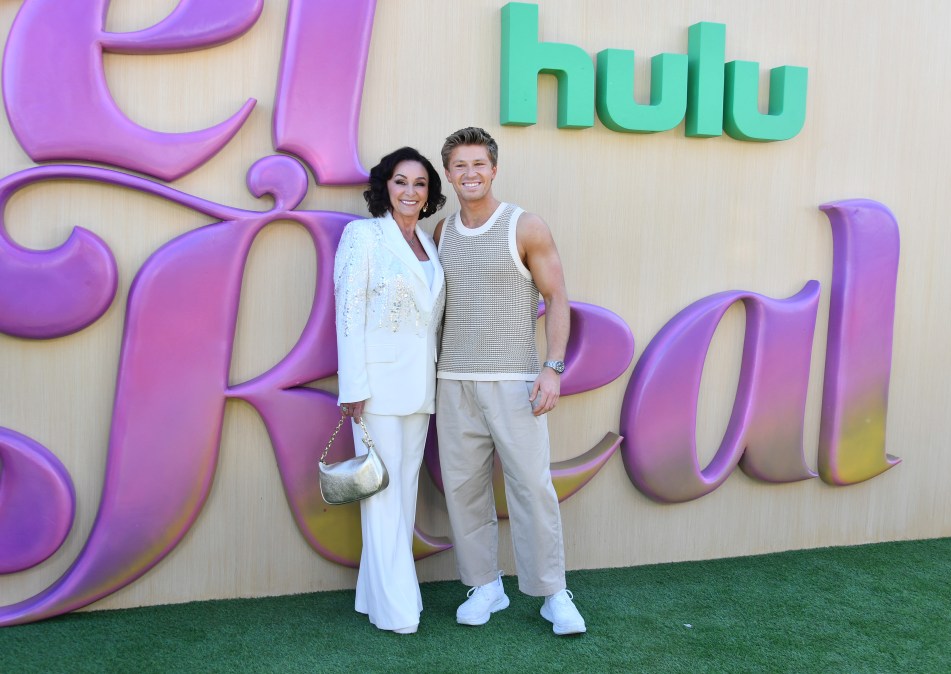 Shirley Ballas and Robert Irwin.
