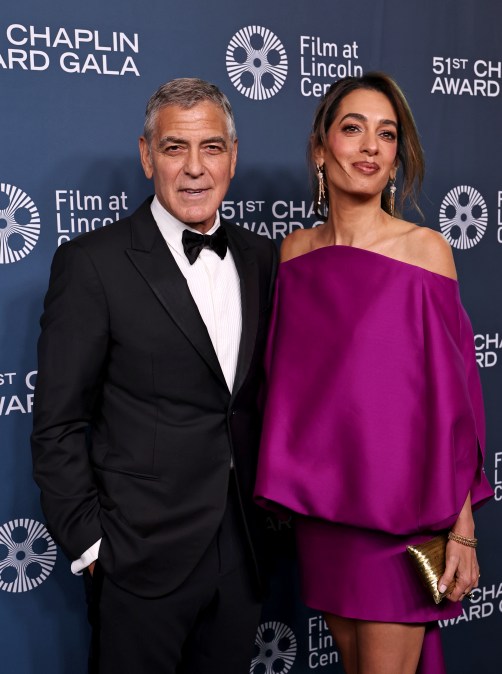 George Clooney and Amal Clooney