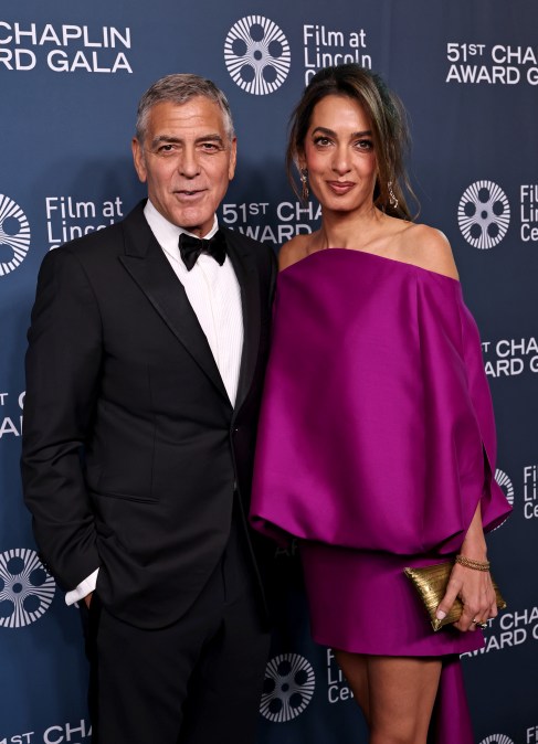 George Clooney and Amal Clooney