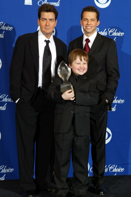 Charlie Sheen, Jon Cryer, Angus T. Jones