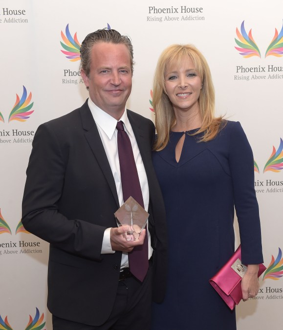 Matthew Perry and Lisa Kudrow attend Phoenix House's 12th Annual Triumph For Teens Awards Gala.