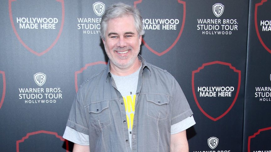 Actor Patrick Labyorteaux attends the Warner Bros. Studio Tour Hollywood Expansion Official Unveiling, Stage 48: Script To Screen at Warner Bros. Studios.