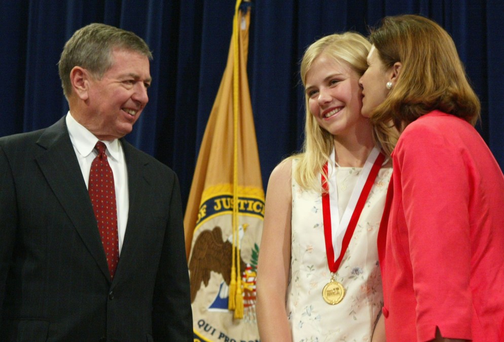 U.S. Attorney General John Ashcroft Elizabeth Smart