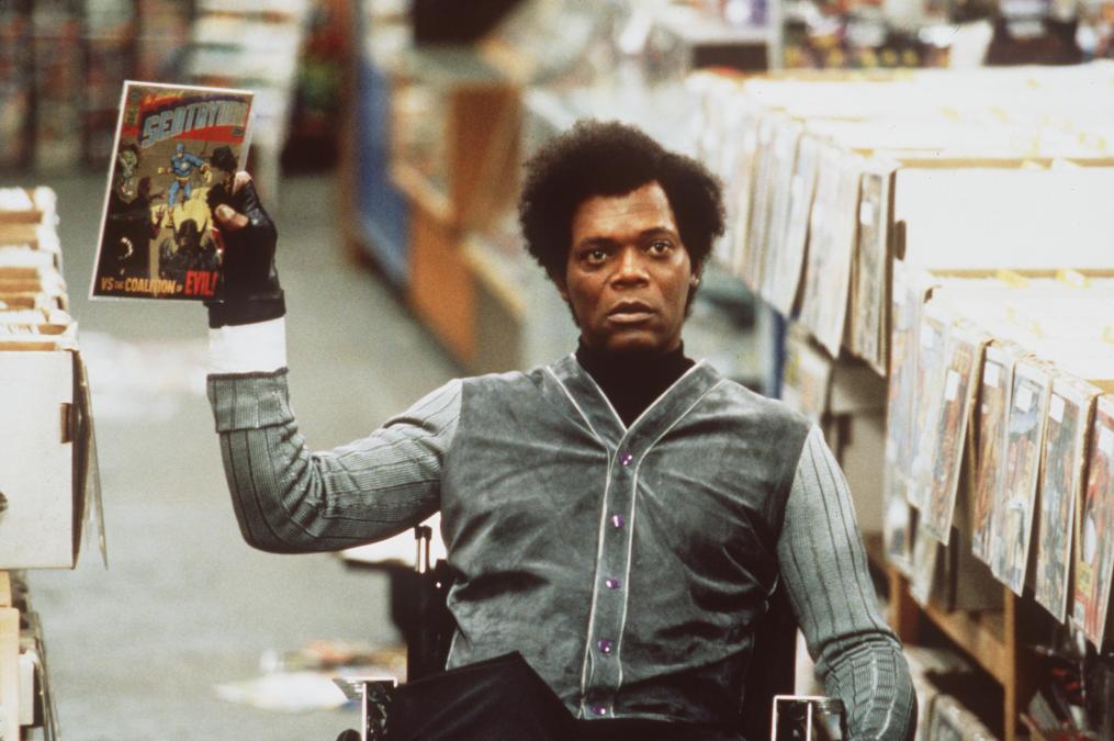 Samuel L. Jackson in "Unbreakable."