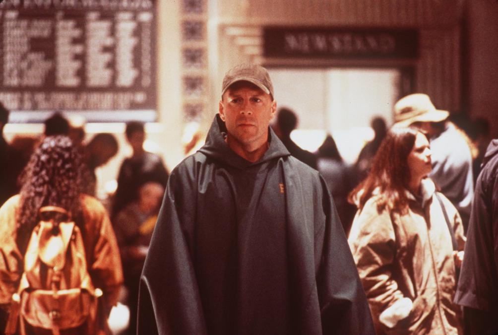 Bruce Willis in "Unbreakable."