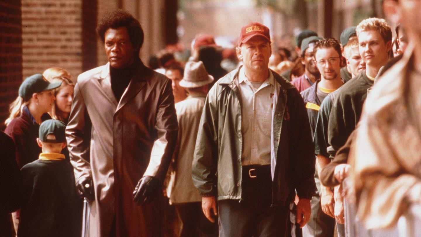 "Unbreakable" (2000).