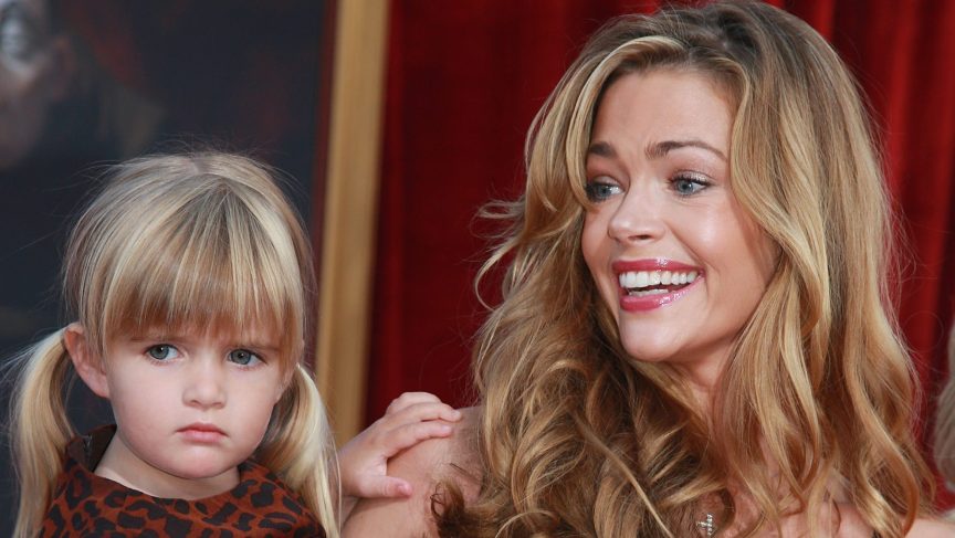 Denise Richards and her daughter Sami Sheen