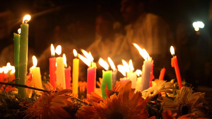 Candles for Patrick Muldoon.