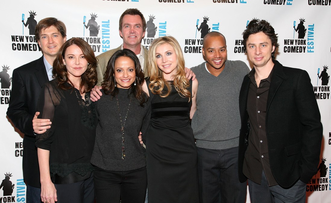 The cast of "Scrubs" attend "Scrubs: The Farewell Tour" during The New York Comedy Festival.