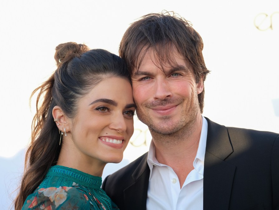 Nikki Reed and Ian Somerhalder