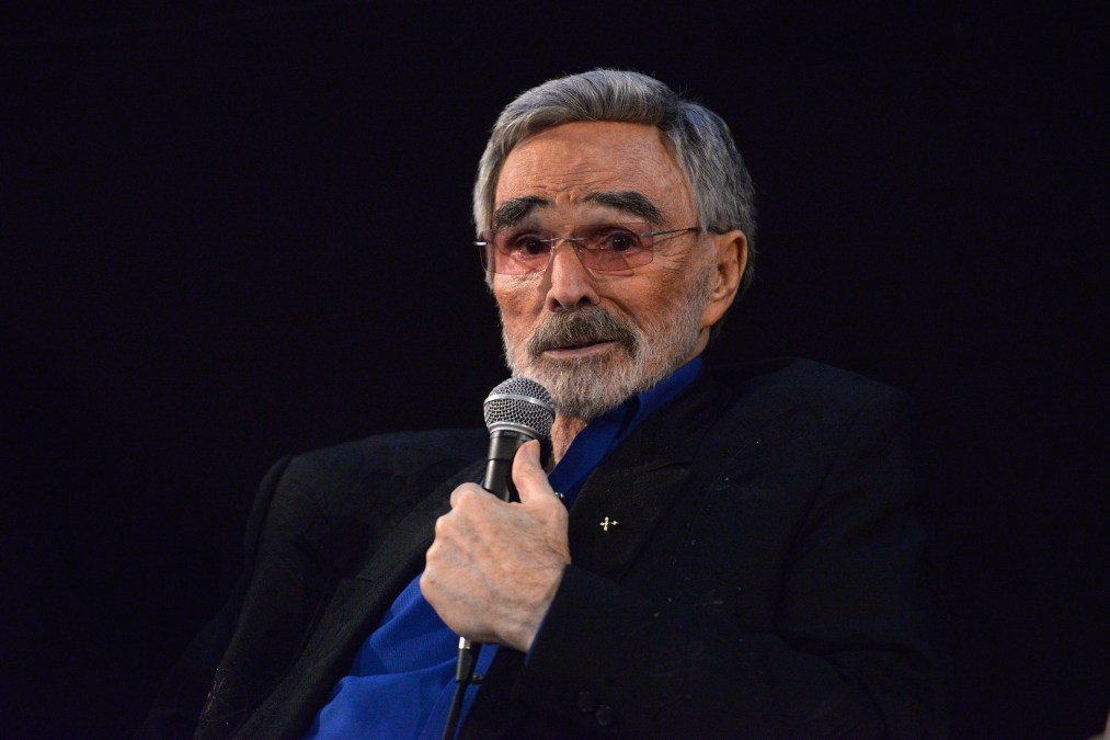 Burt Reynolds in 2018.