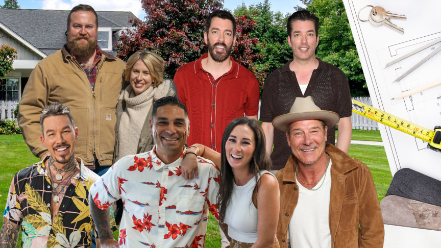 Ben Napier, Erin Napier, Drew Scott, Jonathan Scott, David Bromstad, Tristyn Kalama, Kamohai Kalama, Ty Pennington