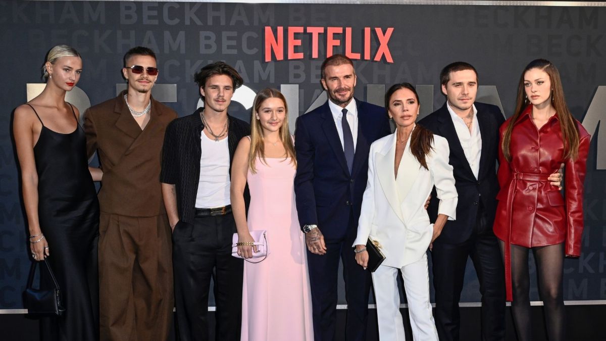The Beckham family