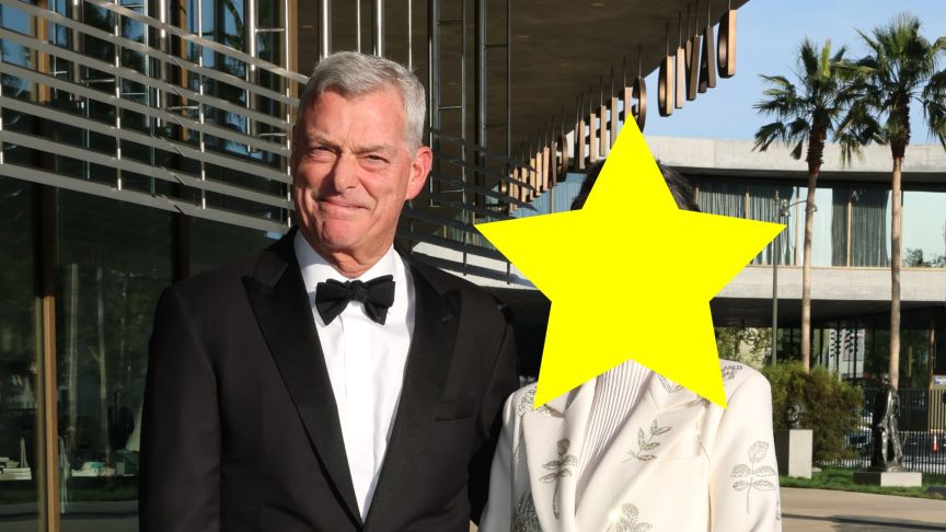 Antony Ressler and Jami Gertz attend LACMA's Opening Gala for The David Geffen Galleries at Los Angeles County Museum of Art on April 16, 2026 in Los Angeles, California